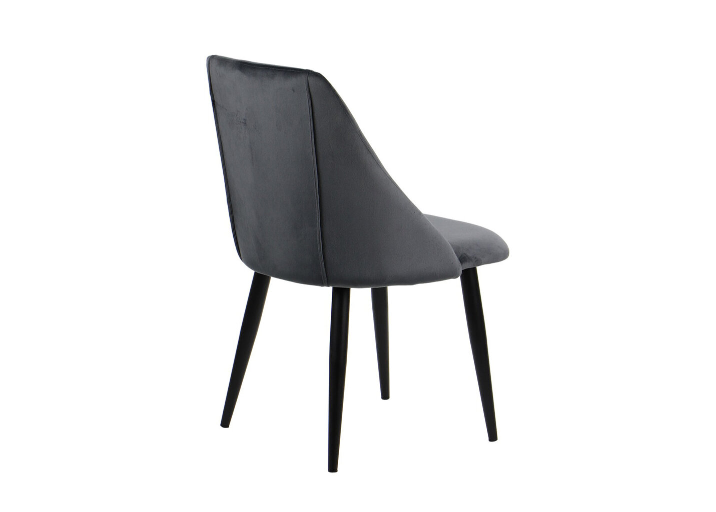 Minkšta valgomojo kėdė A2A CN-6030, tamsiai pilka kaina ir informacija | Virtuvės ir valgomojo kėdės | pigu.lt
