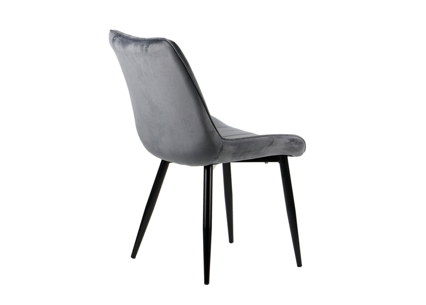 Minkšta valgomojo kėdė A2A HTS-D7A, tamsiai pilka kaina ir informacija | Virtuvės ir valgomojo kėdės | pigu.lt