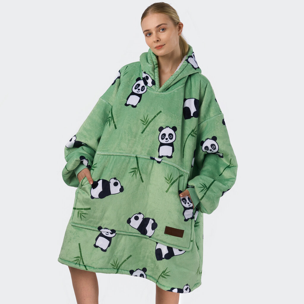 BARAMOOR džemperis - pledas "Panda" kaina ir informacija | Originalūs džemperiai | pigu.lt