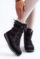 Sniego batai moterims Progress BSB22645, juodi цена и информация | Aulinukai, ilgaauliai batai moterims | pigu.lt