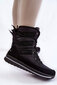 Sniego batai moterims Progress BSB22645, juodi kaina ir informacija | Aulinukai, ilgaauliai batai moterims | pigu.lt