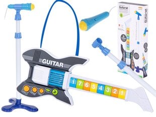 Elektrinė roko gitara su mikrofonu kaina ir informacija | Lavinamieji žaislai | pigu.lt