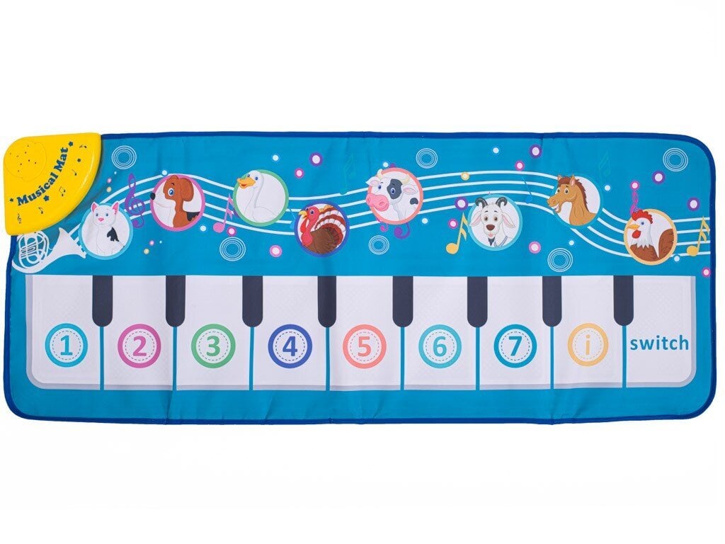 Interaktyvus muzikinis kilimėlis Pianinas kaina ir informacija | Lavinamieji žaislai | pigu.lt