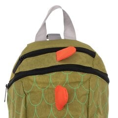 Рюкзак для детского сада Дракон, водонепроницаемый, зеленый цена и информация | Рюкзаки и сумки | pigu.lt