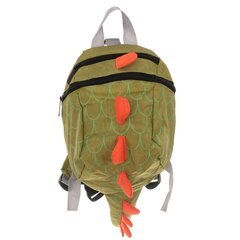 Рюкзак для детского сада Дракон, водонепроницаемый, зеленый цена и информация | Рюкзаки и сумки | pigu.lt
