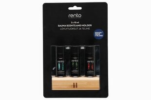 Rento pirties kvapas, 3x10ml цена и информация | Аксессуары для сауны и бани | pigu.lt