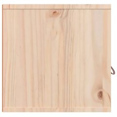Sieninė spintelė vidaXL, Pušies medienos masyvas, 80x30x30cm kaina ir informacija | Svetainės spintelės | pigu.lt