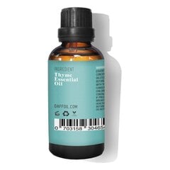 Eterinis aliejus Daffoil Čiobreliai 50 ml kaina ir informacija | Eteriniai, kosmetiniai aliejai, hidrolatai | pigu.lt