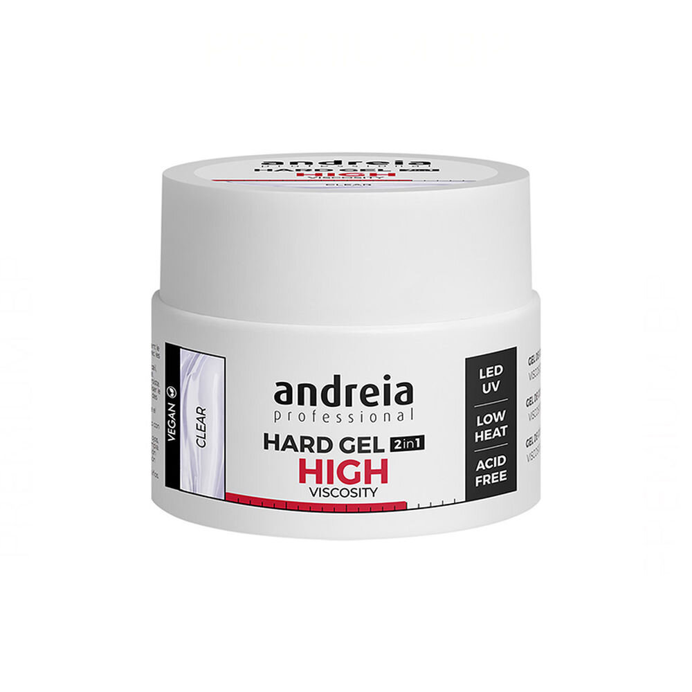 Nagų gelis Hard High Viscosity Andreia, 44 g kaina ir informacija | Nagų lakai, stiprintojai | pigu.lt