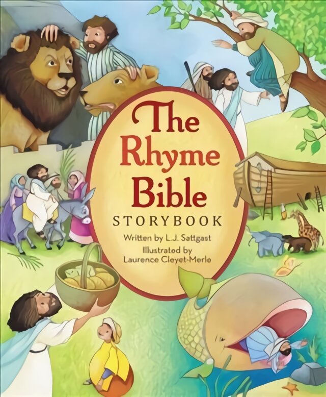 Rhyme Bible Storybook цена и информация | Knygos paaugliams ir jaunimui | pigu.lt