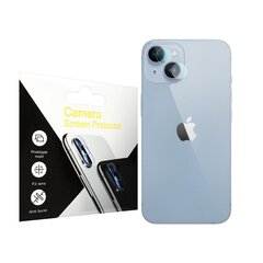Grūdintas stiklas fotoaparato objektyvui - iPhone 14 kaina ir informacija | Apsauginės plėvelės telefonams | pigu.lt
