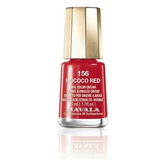 Nagų lakas Nail Color Cream Mavala 156-rococo red, 5 ml kaina ir informacija | Nagų lakai, stiprintojai | pigu.lt