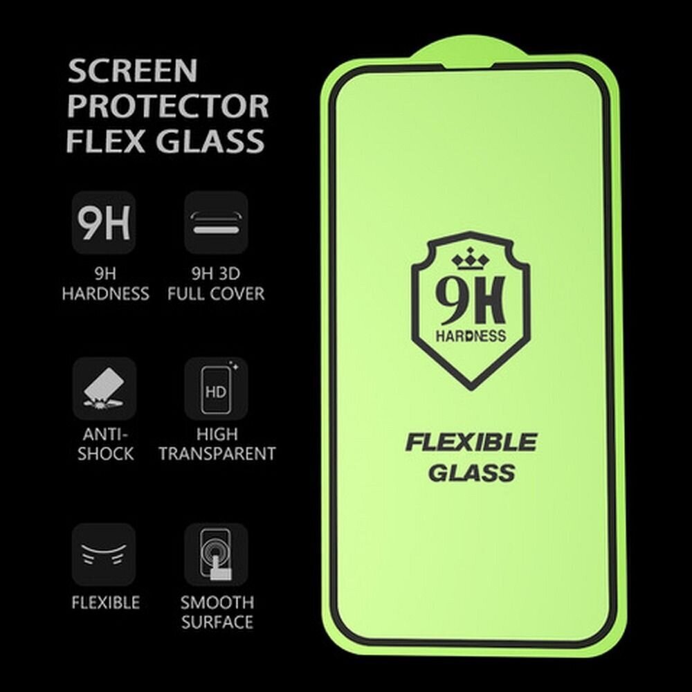 Ekrano apsauga Bestsuit Flexible Hybrid Glass 5D - iPhone 13 / 13 Pro / 14 kaina ir informacija | Apsauginės plėvelės telefonams | pigu.lt