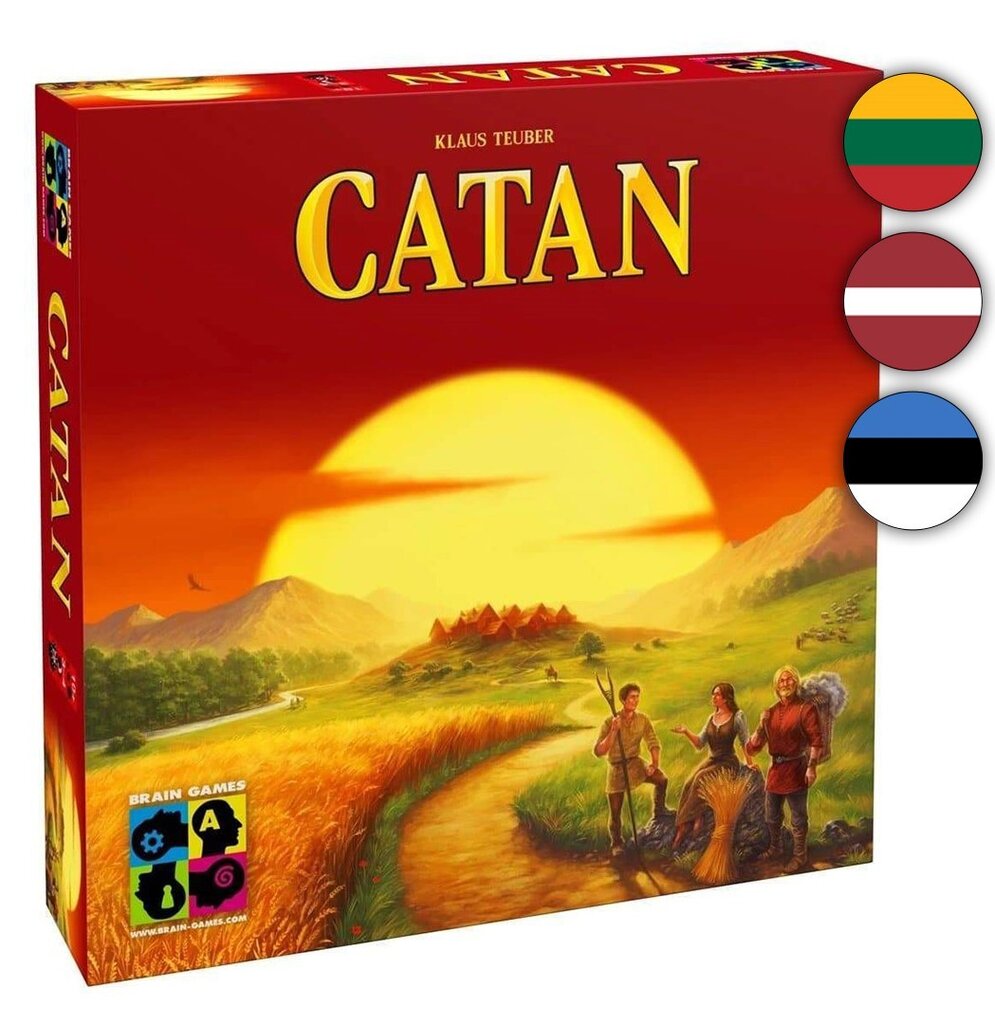 Stalo žaidimas Catan LT, LV, EE цена и информация | Stalo žaidimai, galvosūkiai | pigu.lt