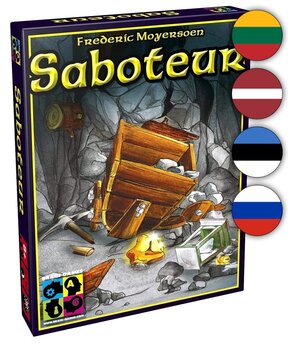 Игра Saboteur - остроумная карточная игра цена и информация | Настольные игры, головоломки | pigu.lt