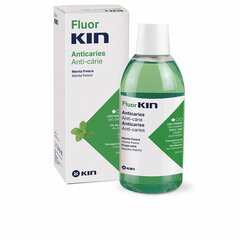 Burnos skalavimo skystis Kin Fluorkin, 500 ml цена и информация | Зубные щетки, пасты | pigu.lt