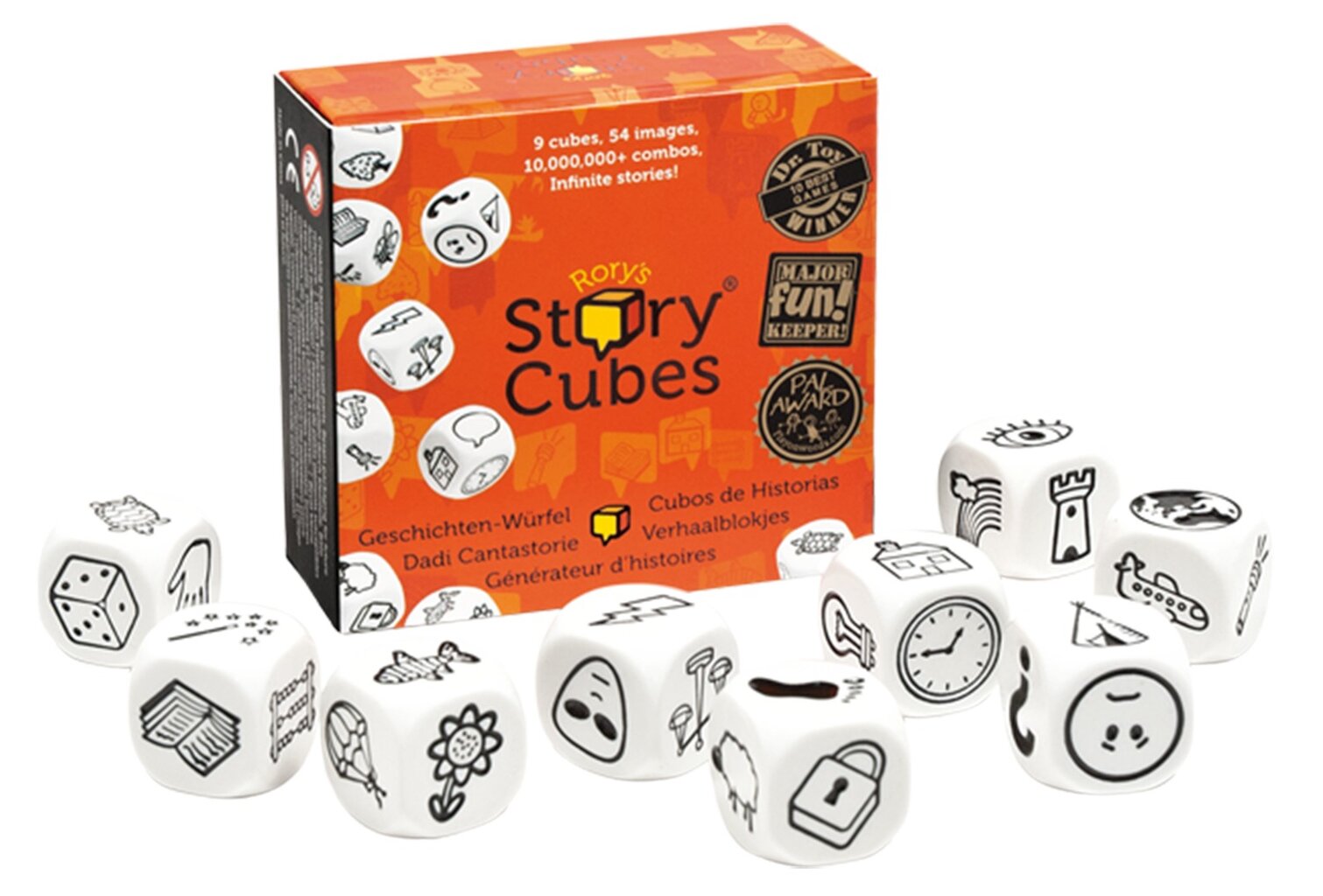 Žaidimas Rory's Story Cubes LT, LV, EE kaina ir informacija | Stalo žaidimai, galvosūkiai | pigu.lt