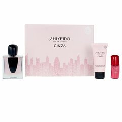 Набор shiseido ginza для женщин: парфюмированная вода EDP, 50 мл + лосьон для тела, 50 мл + сыворотка, 10 мл цена и информация | Женские духи | pigu.lt