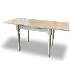 Раскладной стол Darwin, из массива дерева цена и информация | Кухонные и обеденные столы | pigu.lt
