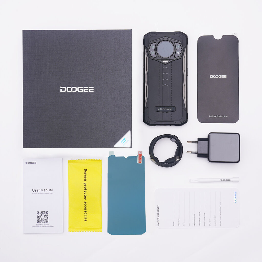 Doogee S98 Wine Red kaina ir informacija | Mobilieji telefonai | pigu.lt