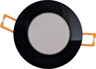 Встраиваемый LED светильник Greenlux BONO-R черный, 5W WW, GXLL080 цена и информация | Монтируемые светильники, светодиодные панели | pigu.lt