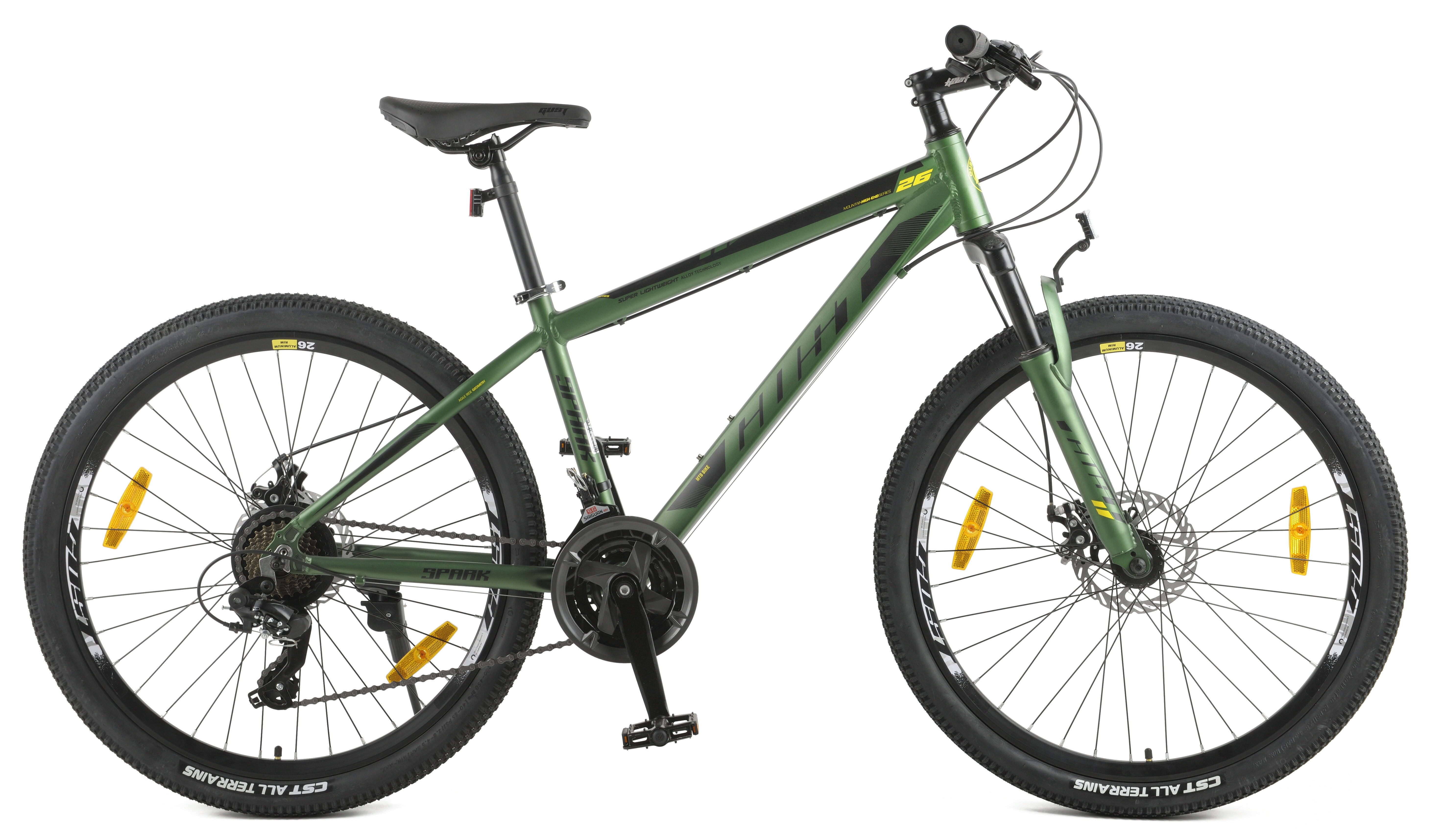 Kalnų dviratis GUST SPARK 26“ Camo, 17(L) kaina | pigu.lt