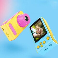 Vaikiškas fotoaparatas su ekranu , Rožinė kaina ir informacija | Lavinamieji žaislai | pigu.lt