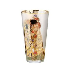 Vaza Gustav Klimt Bučinys, Stiklas, 20 cm kaina ir informacija | Vazos | pigu.lt