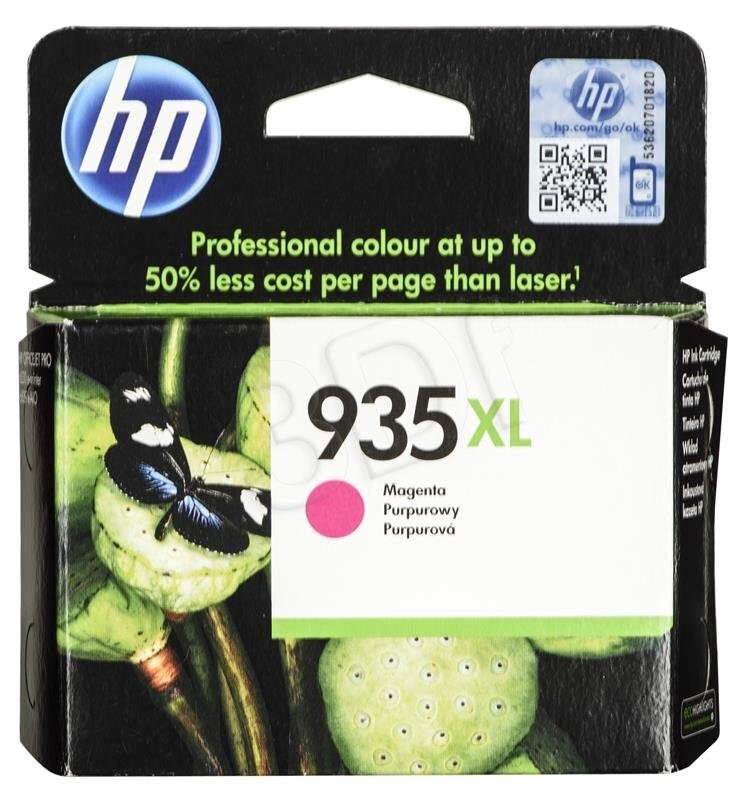 HP - Tusz nr 935XL - C2P25AE Magenta kaina ir informacija | Kasetės rašaliniams spausdintuvams | pigu.lt