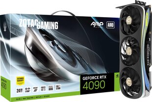 Zotac GAMING GeForce RTX 4090 AMP Extreme AIRO (ZT-D40900B-10P) kaina ir informacija | Vaizdo plokštės (GPU) | pigu.lt