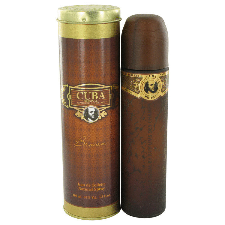 Tualetinis vanduo Cuba Brown EDT vyrams 100 ml kaina ir informacija | Kvepalai vyrams | pigu.lt