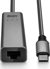 Адаптер Lindy RJ45/2.5G 43314 цена и информация | Адаптеры, USB-разветвители | pigu.lt