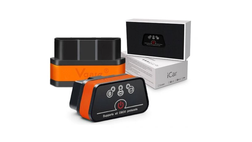 Automobilio diagnostikos įrankis Vgate iCar2 Bluetooth 3.0 OBD2 ELM327 kaina ir informacija | Auto reikmenys | pigu.lt