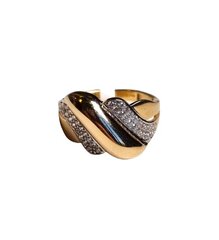 Золотое кольцо с фианитами Gemmi 05AKS000243/1 цена и информация | Кольцо | pigu.lt