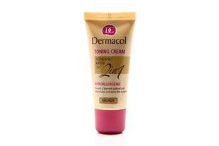 BB-крем Dermacol Toning Cream 2in1 30 мл, 05 Bronze цена и информация | Пудры, базы под макияж | pigu.lt