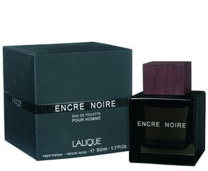 Lalique Encre Noire EDT для мужчин, 50 мл цена и информация | Lalique Духи, косметика | pigu.lt