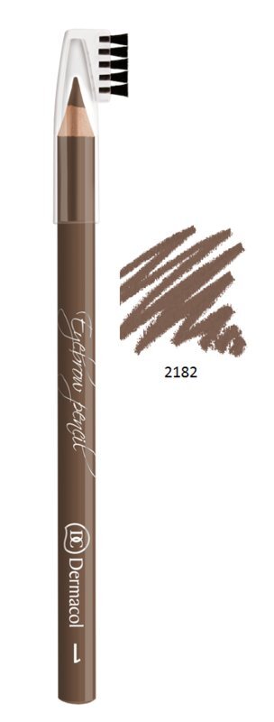 Antakių pieštukas Dermacol Eyebrow Pencil 1,6 g, Nr. 1 kaina ir informacija | Antakių dažai, pieštukai | pigu.lt