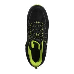 Мужские непромокаемые прогулочные ботинки средней длины Lite Regatta Samaris - черные цена и информация | Мужские ботинки | pigu.lt