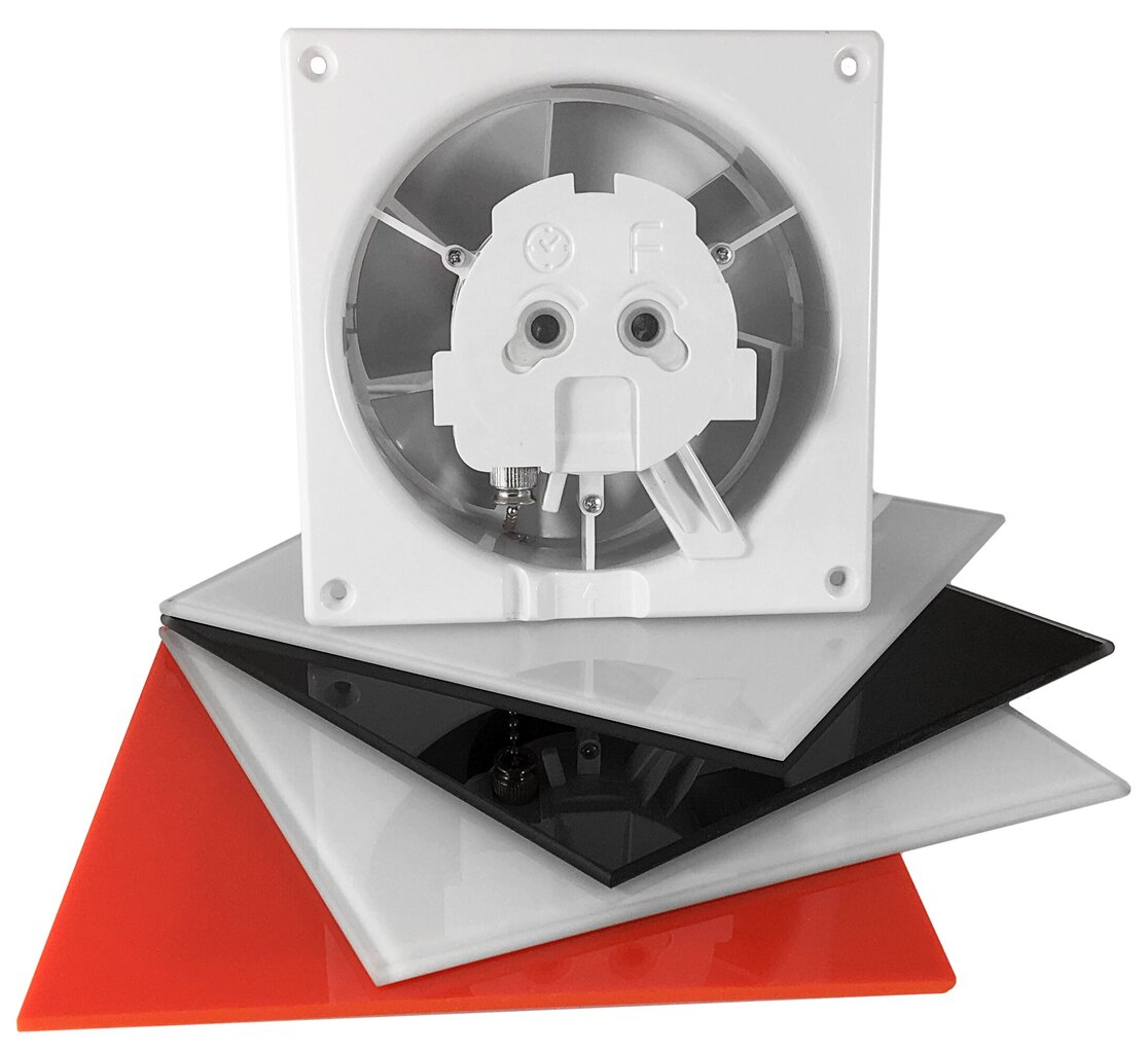 Išmetimo ventiliatorius dRim 100 S BB, BLACK MATTE цена и информация | Vonios ventiliatoriai | pigu.lt