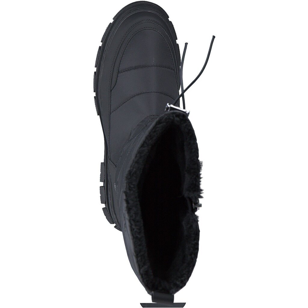 Ilgaauliai batai moterims Marco Tozzi 2-26660, juodi цена и информация | Aulinukai, ilgaauliai batai moterims | pigu.lt