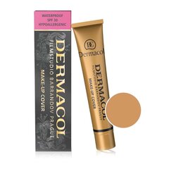 Основа под макияж с сильным маскирующим действием Dermacol Make-Up Cover SPF30 224, 30 г. цена и информация | Пудры, базы под макияж | pigu.lt