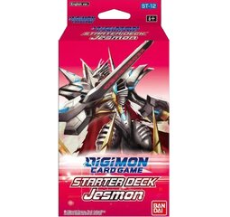 Kortų žaidimas Digimon Card Game Starter Deck Jesmon ST12, EN kaina ir informacija | Stalo žaidimai, galvosūkiai | pigu.lt