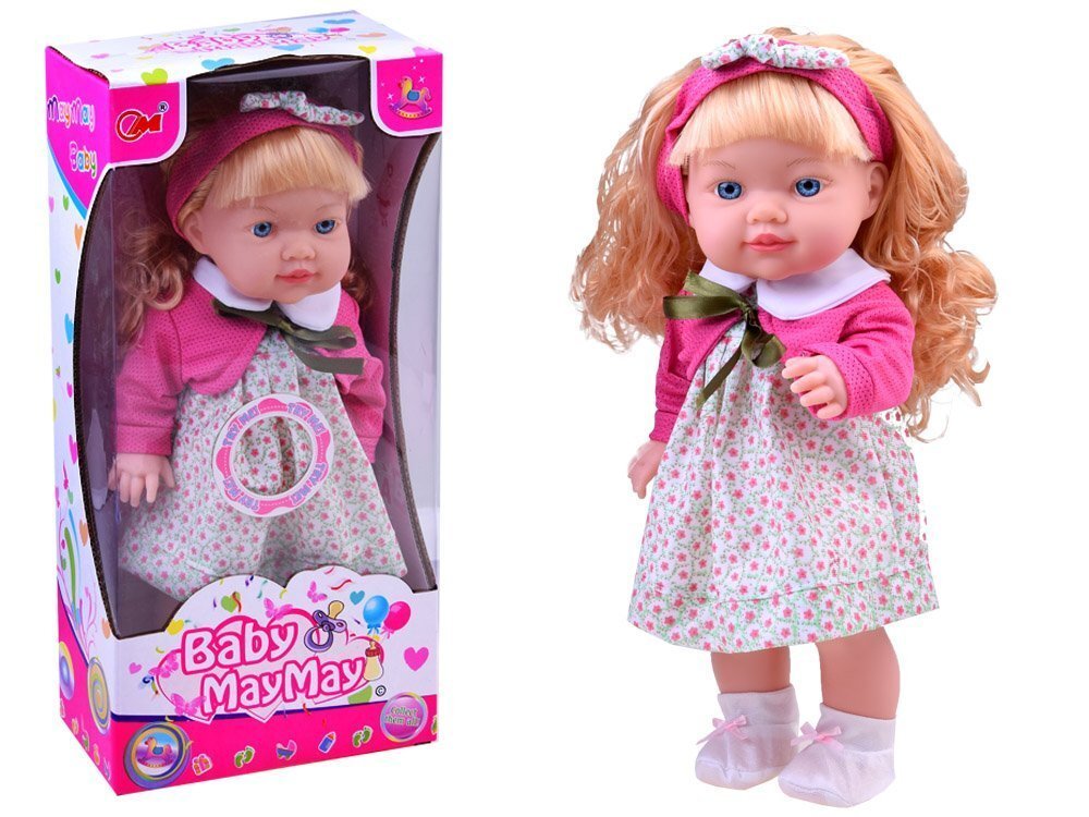 Interaktyvi lėlė Baby MayMay, rožinė kaina ir informacija | Žaislai mergaitėms | pigu.lt