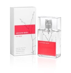 Женская парфюмерия In Red Armand Basi (50 мл) EDT цена и информация | Женские духи | pigu.lt