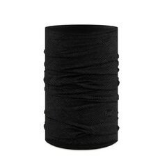 Kaklaskarė Buff Lightweight Merino Wool Tolui Black цена и информация | Мужские шарфы, шапки, перчатки | pigu.lt