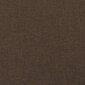 vidaXL Lova su spyruoklėmis ir čiužiniu, ruda, 80x200 cm, audinys kaina ir informacija | Lovos | pigu.lt