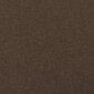 vidaXL Lova su spyruoklėmis ir čiužiniu, ruda, 140x190 cm, audinys цена и информация | Lovos | pigu.lt