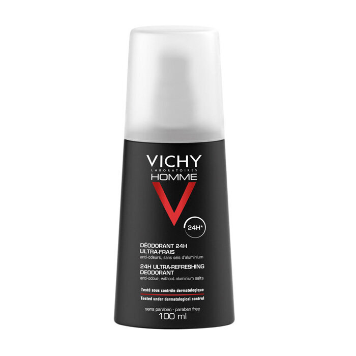 Dezodorantas Vichy Homme Ultra Frais vyrams 100 ml kaina ir informacija | Dezodorantai | pigu.lt