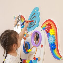 Daugiafunkcinė sieninė lenta - vienaragis kaina ir informacija | Lavinamieji žaislai | pigu.lt