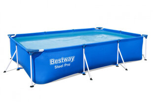 Baseinas Bestway Steel Pro, 300x201x66 cm kaina ir informacija | Baseinai | pigu.lt